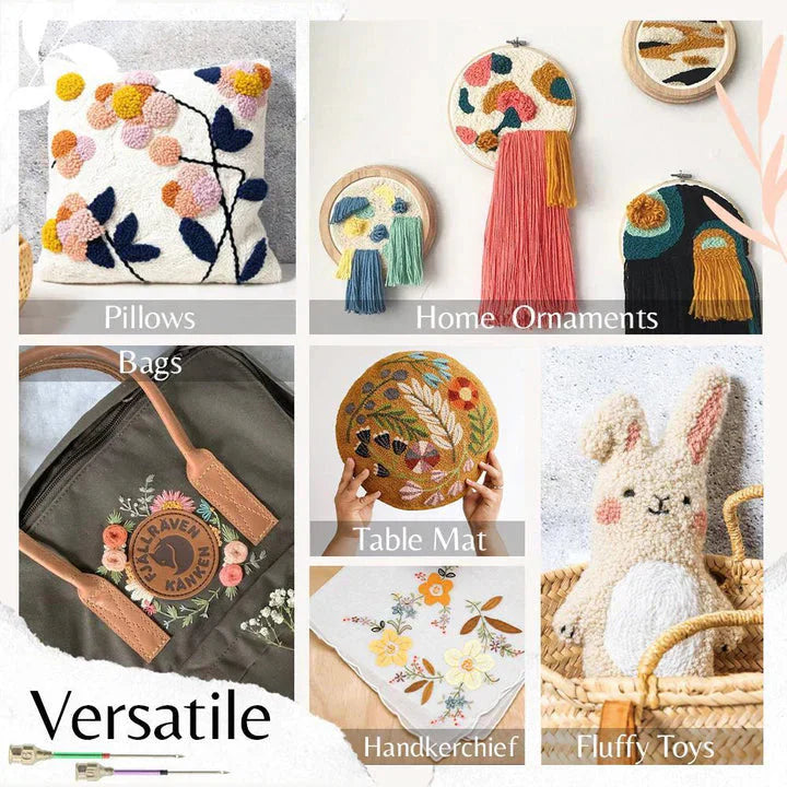 CraftStitcher™ – Effortless Embroidery at Home