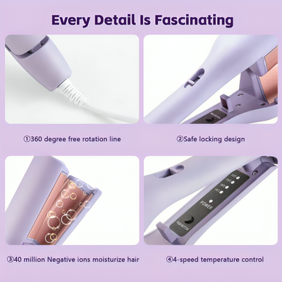 CurlEase™ – Effortless Beautiful Waves in Seconds!