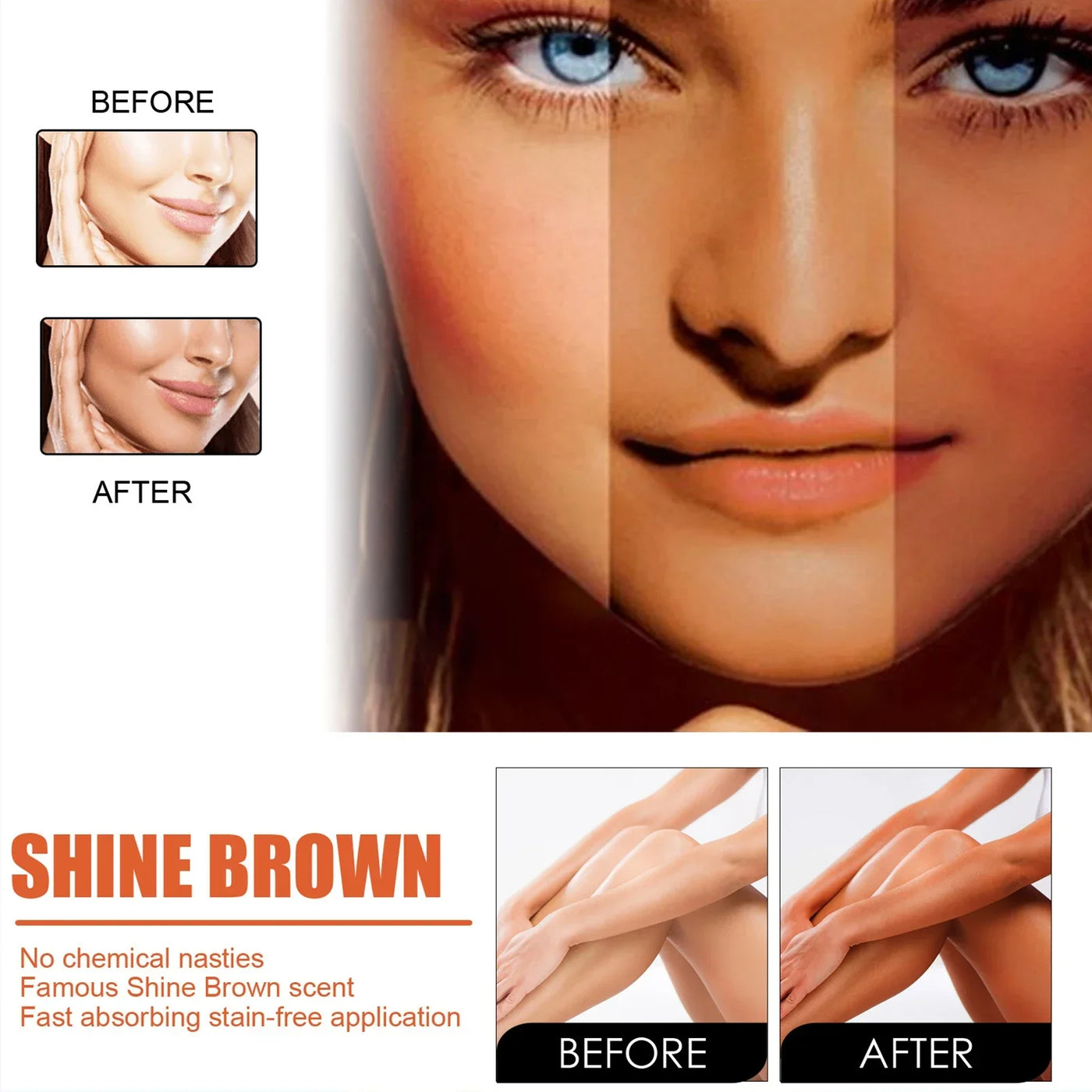 ShineBrown™ - Achieve a natural glow!