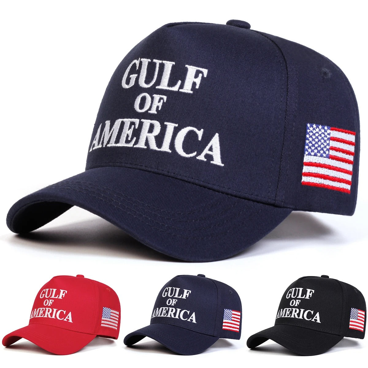 Gulf of America™ – Embroidered Baseball Cap