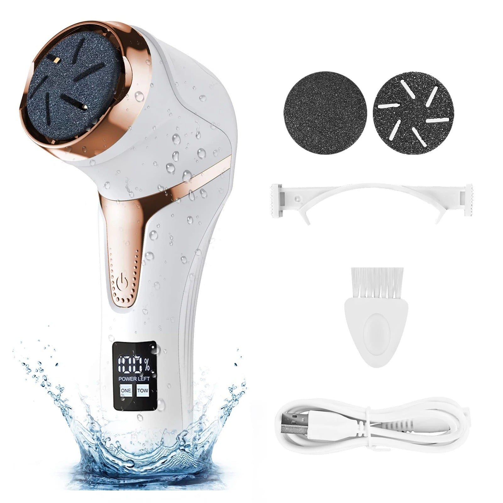 SmoothSole™ – Electric Callus Remover with Vacuum & Dual Speed