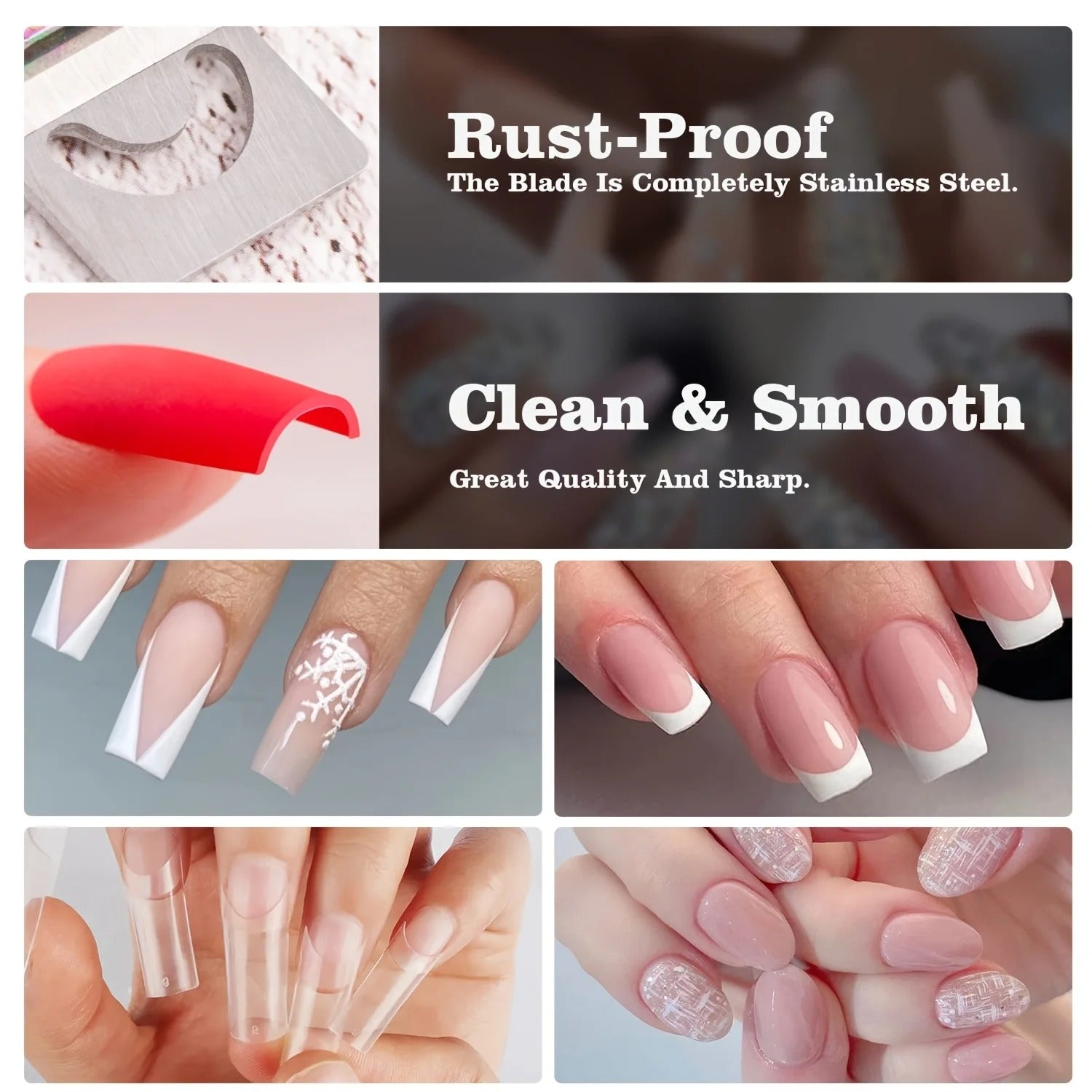 BUY 1 GET 2 | ProTrim™ – Adjustable Acrylic Nail Clipper