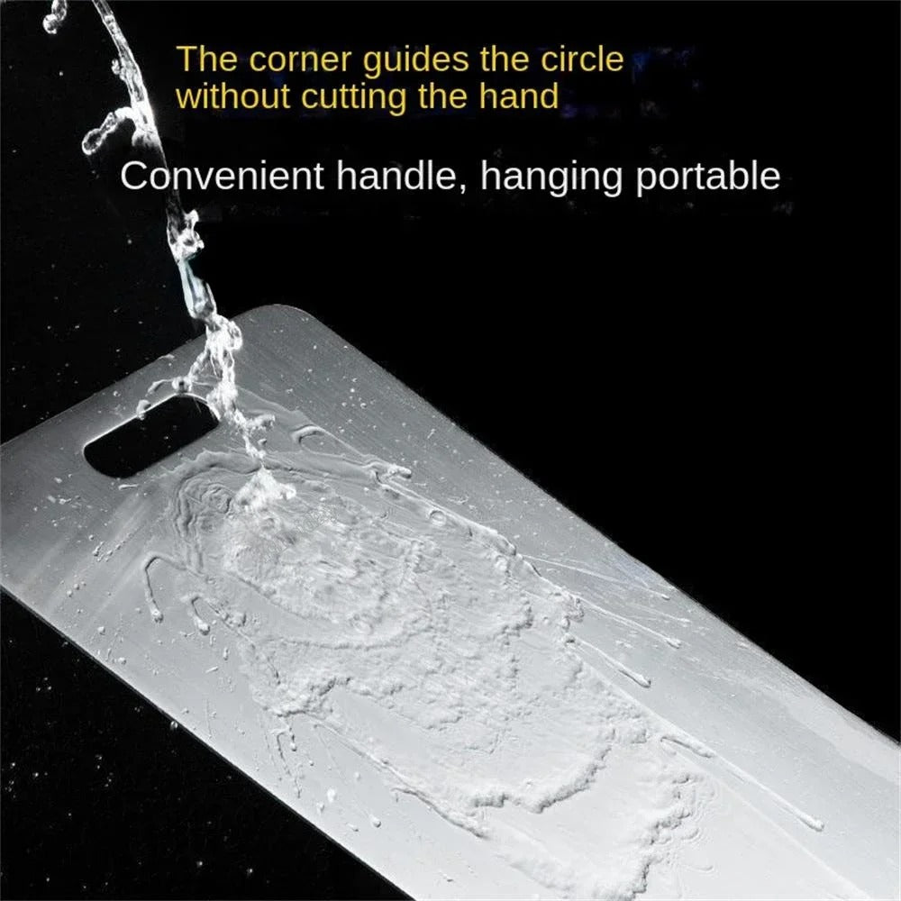 DualSide Steel Board – Chop Clean, Cook Smart