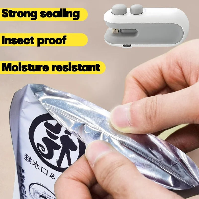 BUY 1 GET 2 | SealMate™ – Mini 2-in-1 USB-C Bag Sealer & Cutter