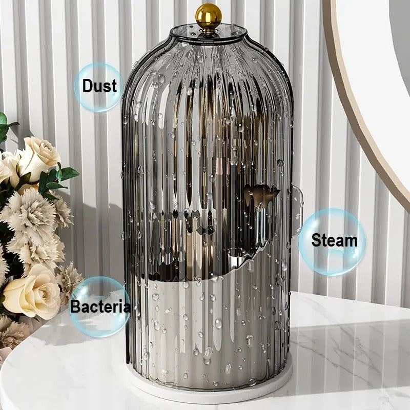 BUY 1 GET 2 | GlamSpin – 360° Rotating Makeup Brush Holder