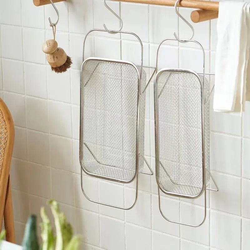 FlexRack™ – Stainless Steel Expandable Drainer Basket