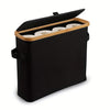 Bamboo Toilet Paper Holder with Lid